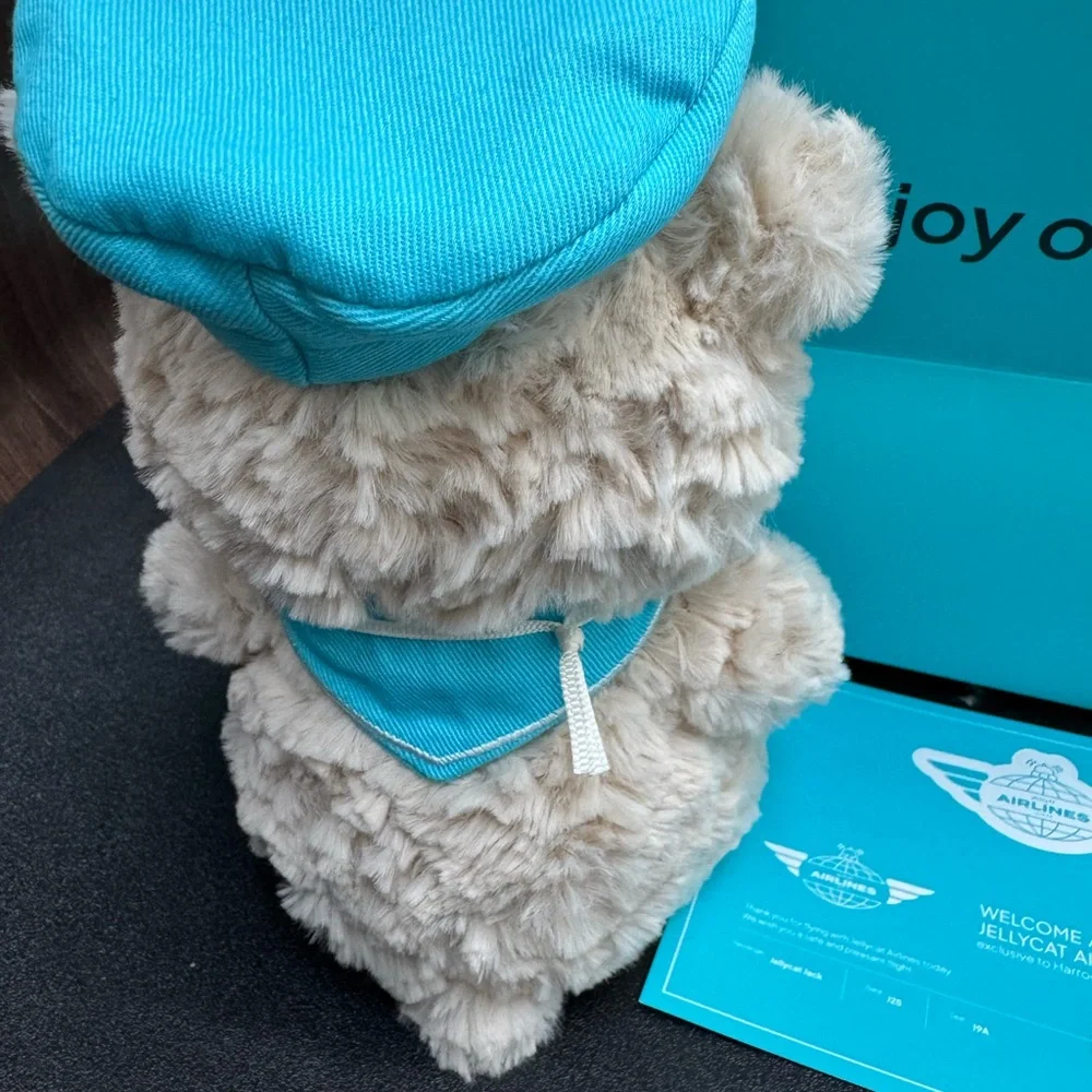 Jellycat Bartholomew Bear Junior ‘Pilot’ - Picture 7 of 7